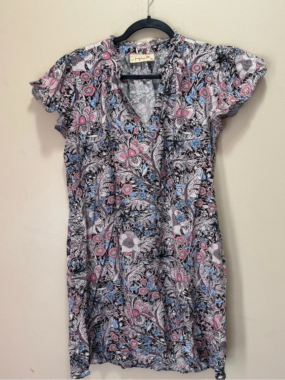 Panels Floral Sleep Dress